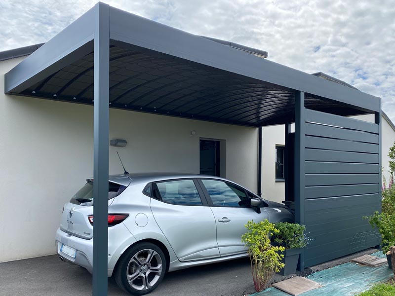 Carport alu lames alu