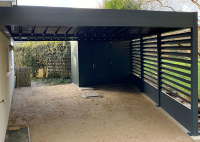 Carport abri aluminium sur mesure adossé ou autoporté sur mesure sur les départements 56-35-22-29-44