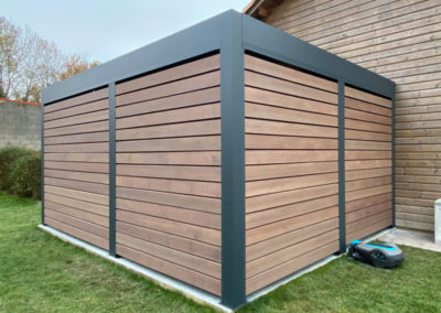 Carport alu adossé ou autoporté sur mesure
