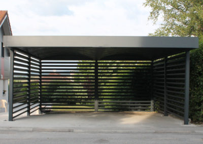 GardenKuB carport alu adossé ou autoporté sur mesure