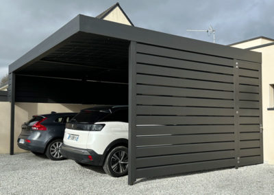 Carport adossé sur mesure Ploemeur