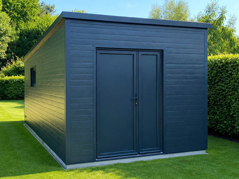 Constructeur d'abri de jardin aspect bois Morbihan