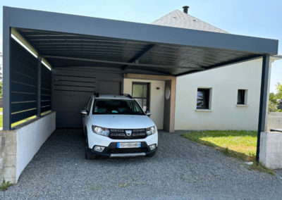 Module Carport alu + Abri Jardin
