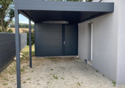 carport alu avec abri intégré
