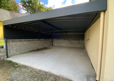 Carport alu 2 voitures