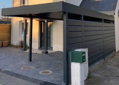 Carport alu sur mesure Morbihan