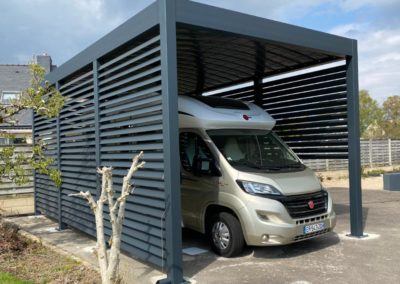 Carport alu camping car sur les départements 56-35-22-29-44