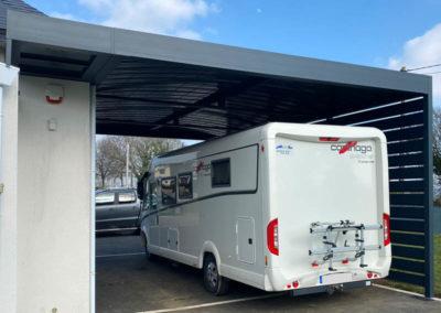Carport alu camping car sur les départements 56-35-22-29-44