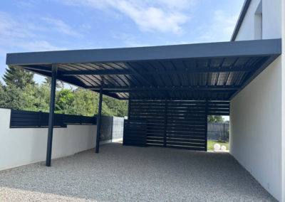 Carport alu Morbihan sur mesure