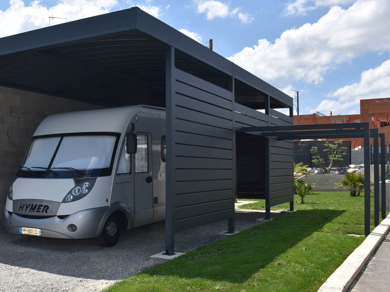 Carport alu camping-car