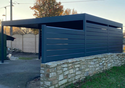 Carport double alu Morbihan