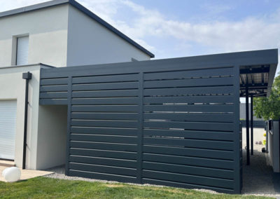 Carport alu Morbihan sur mesure
