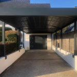 Carport alu sur murets GardenKuB Lorient