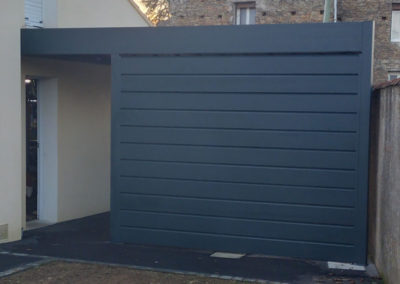 GardenKuB carport alu adossé forme trapèze