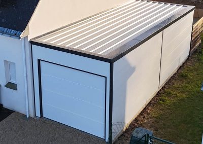 Construction garage aspect bois Morbihan