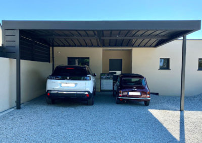 Carport double alu