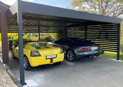 Carport double alu