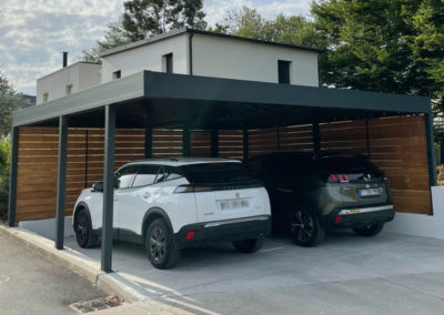 Double carport alu Nantes