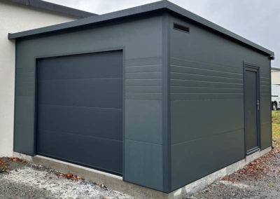 GardenKuB garage design préfabriqué isolé sur mesure sans entretien