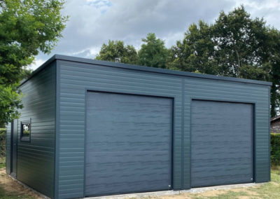 GardenKuB garage design préfabriqué isolé sur mesure sans entretien