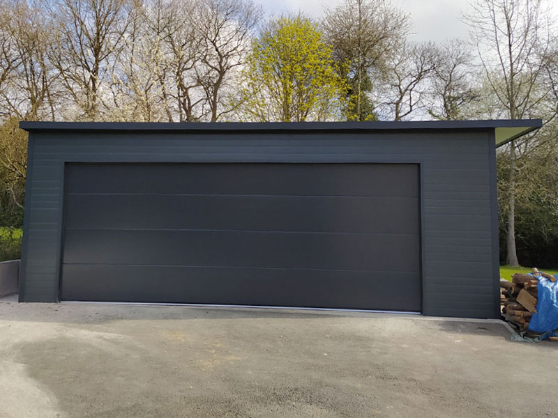 Garage design isolé sur mesure