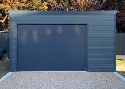 GardenKuB garage design préfabriqué isolé sur mesure sans entretien