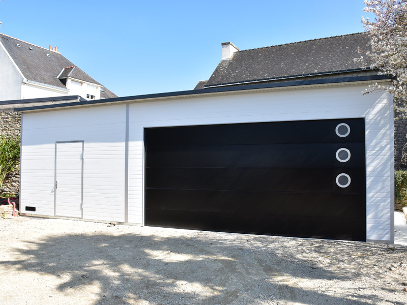 GardenKuB garage design préfabriqué isolé sur mesure sans entretien