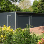 GardenKuB garage design préfabriqué isolé sur mesure sans entretien