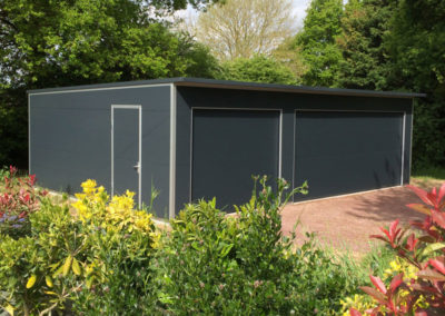 GardenKuB garage design préfabriqué isolé sur mesure sans entretien