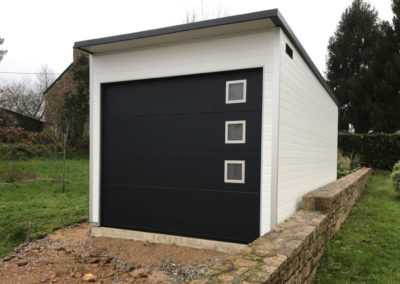 GardenKuB garage design préfabriqué isolé sur mesure sans entretien